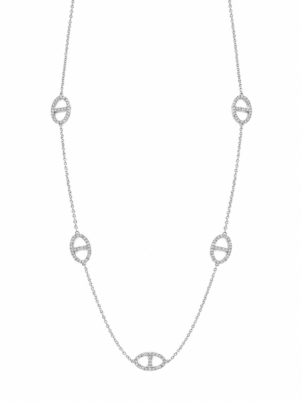 COLLIER LONG OVALE